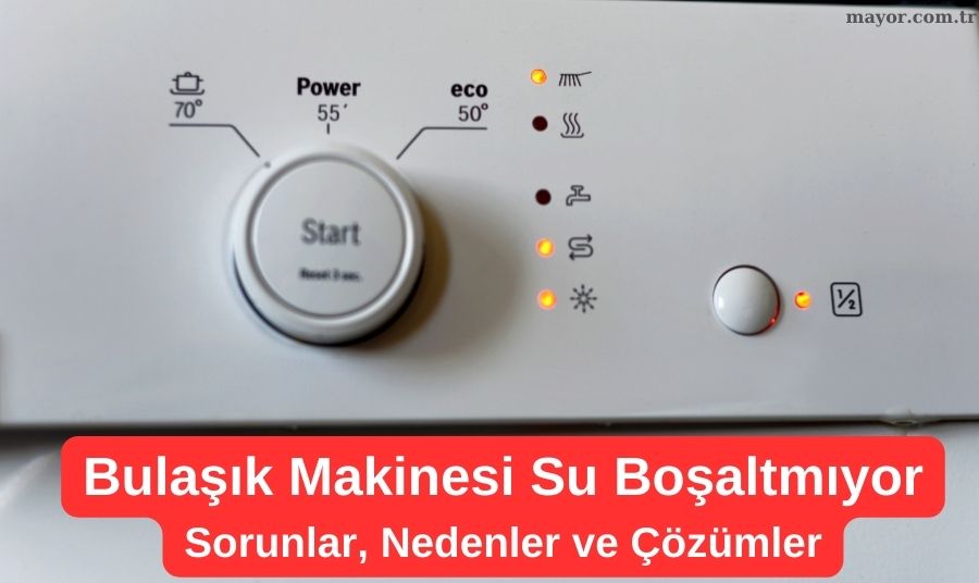 Bulaşık Makinesi Su Boşaltmıyor Ne Yapabilirim