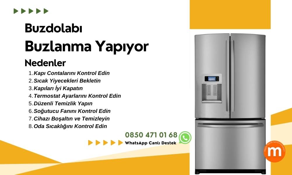 Buzddolabı Neden Buzlanma Yapıyor?