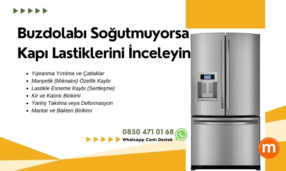 Buzdolabı Soğutmuyor: Kapı Lastiklerinin Etkisi