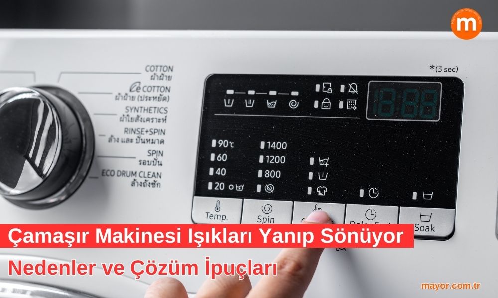 Çamaşır Makinesi Isıkları Yanmıyor
