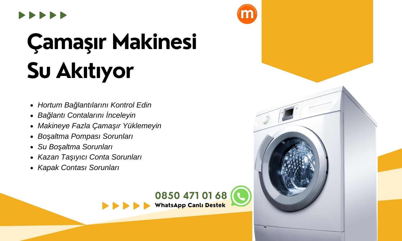 Çamaşır Makinesi Su Akıtıyor